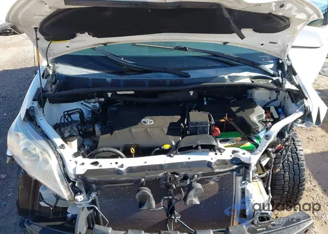 2012 Toyota Sienna Xle 7 Passenger z USA, uszkodzony, nr VIN 5TDDK3DC9CS048289